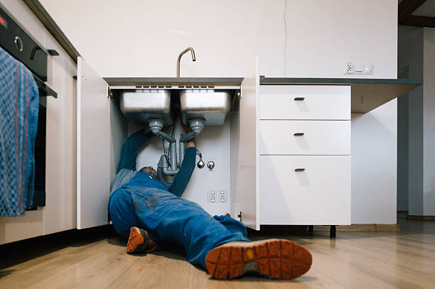 Professional Drain Cleaning technician working in Broussard, LA